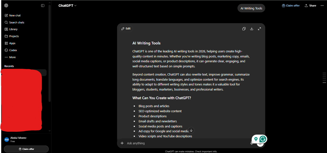 ai writing tools in 2026