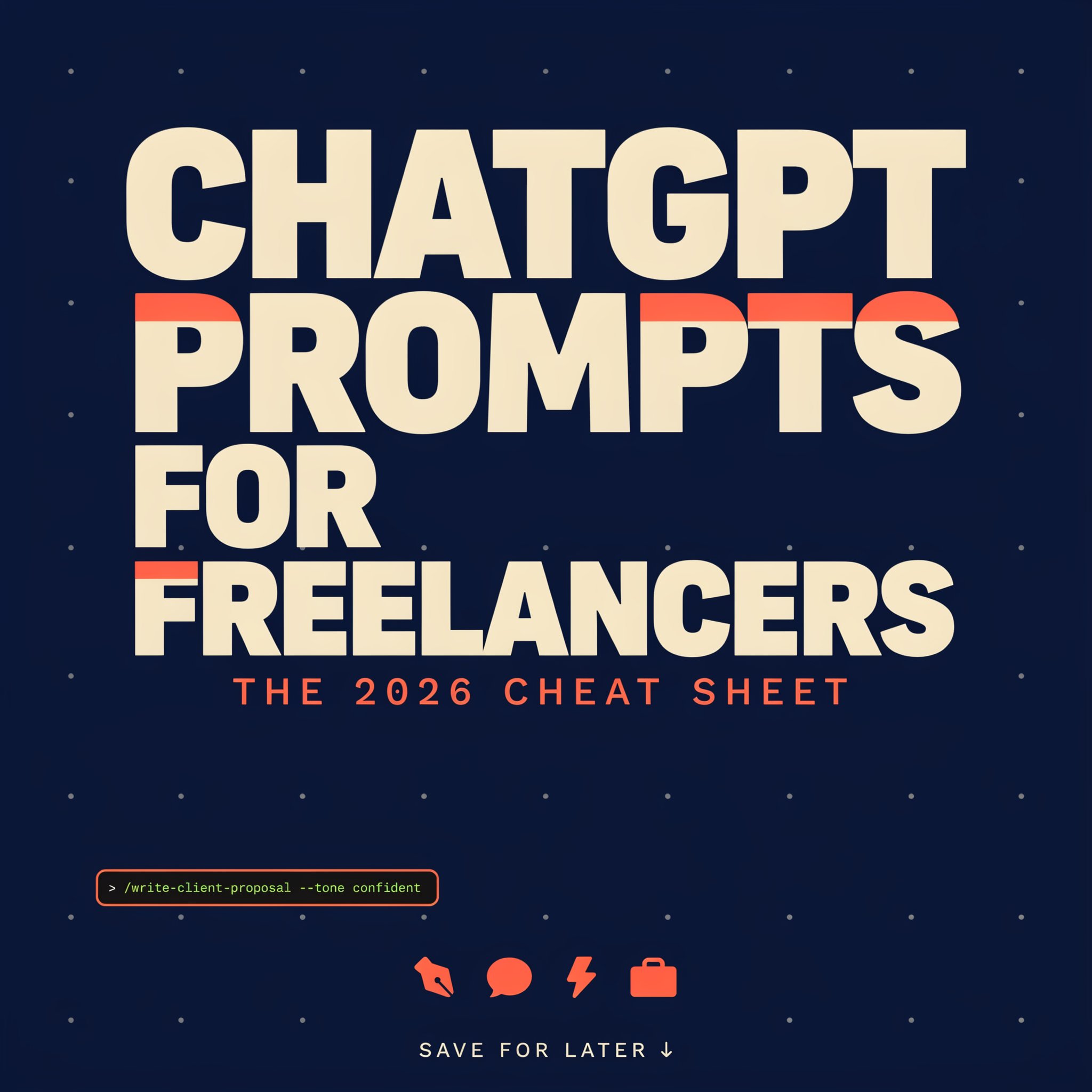 ChatGPT Prompts for Freelancers in 2026